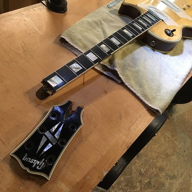 Manche Gibson cassé